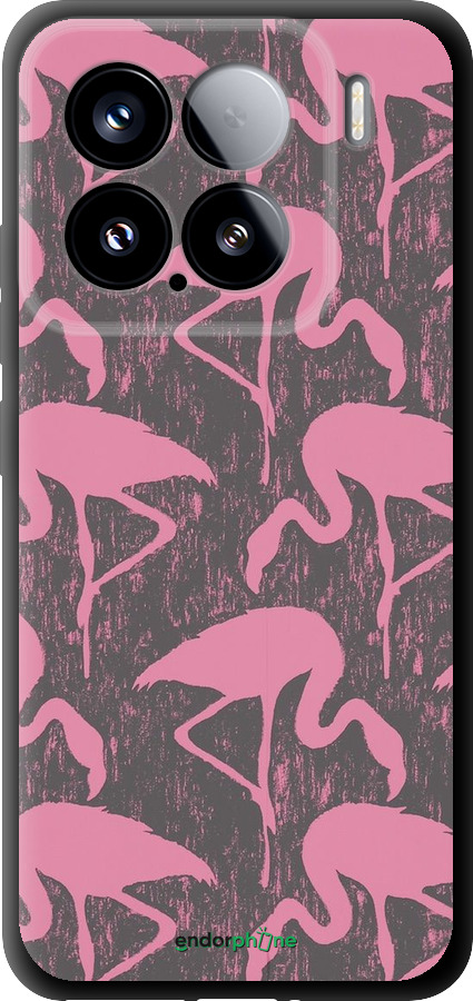 TPU чехол Vintage-Flamingos для Xiaomi Xiaomi 15 - 4171b-3880 изображение 