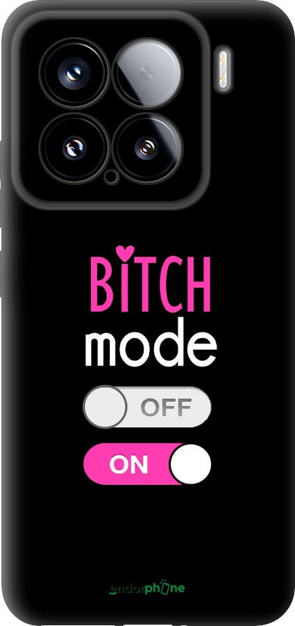 TPU чехол Bitch mode для Xiaomi Xiaomi 15 - 4548b-3880 изображение 