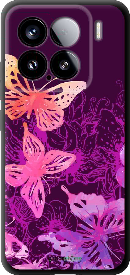 TPU чехол Метелики v2 для Xiaomi Xiaomi 15 - 5475b-3880 изображение 