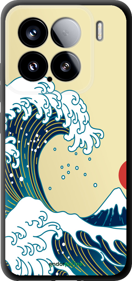 TPU чехол Японские волны для Xiaomi Xiaomi 15 - 5533b-3880 изображение 
