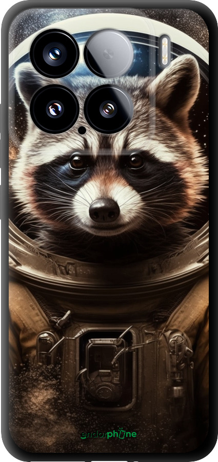 TPU чехол Raccoon austronaut для Xiaomi Xiaomi 15 - 5581b-3880 изображение 