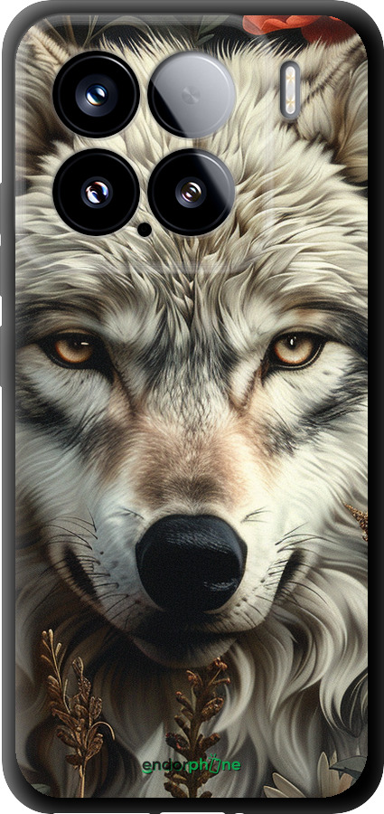 TPU чехол Волчий взгляд для Xiaomi Xiaomi 15 - 6066b-3880 изображение 
