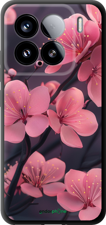 TPU чехол Пурпурная сакура для Xiaomi Xiaomi 15 - 6075b-3880 изображение 