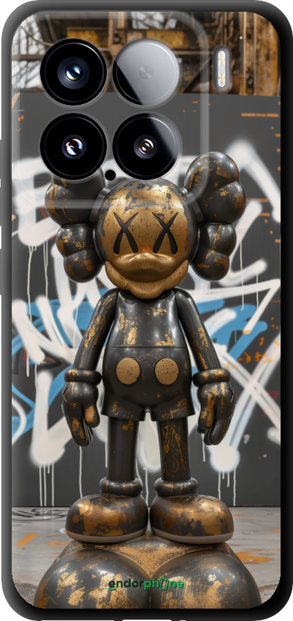 TPU чехол Bronze kaws v3 для Xiaomi Xiaomi 15 - 6099b-3880 изображение 