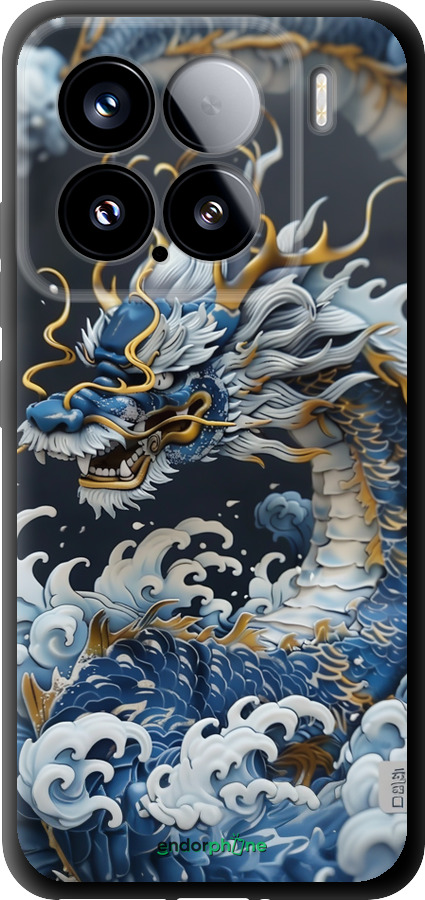 TPU чехол Водяной дракон для Xiaomi Xiaomi 15 - 6113b-3880 изображение 
