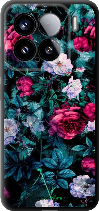 TPU чехол Сад и розы для Xiaomi Xiaomi 15 - 6483b-3880 изображение 