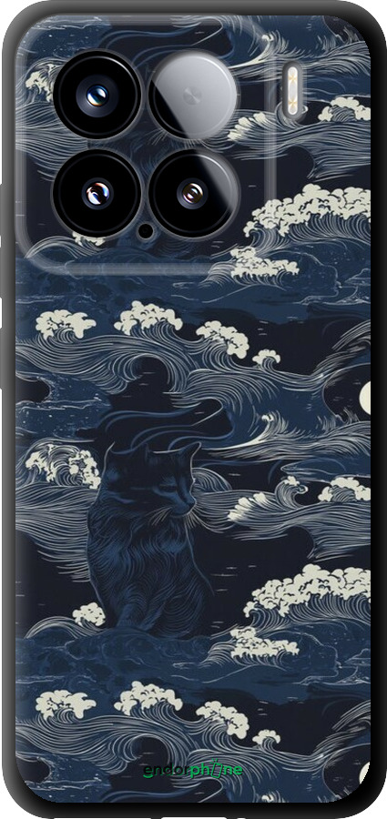 TPU чехол Морская тематика в стиле арт-деко для Xiaomi Xiaomi 15 - 6520b-3880 изображение 