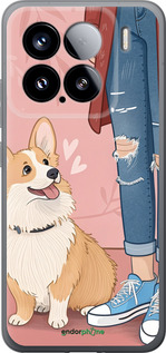 Силіконовий чехол Корги 3 для Xiaomi Xiaomi 15 - 6707u-3880 изображение 