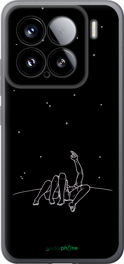 Силіконовий чехол Романтика для Xiaomi Xiaomi 15 - 4306u-3880 изображение 
