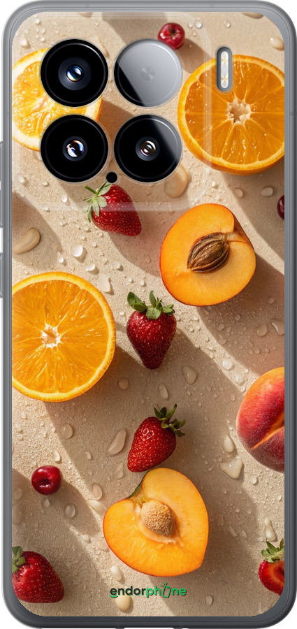 Силіконовий чехол Фрукти 3 для Xiaomi Xiaomi 15 - 6703u-3880 изображение 