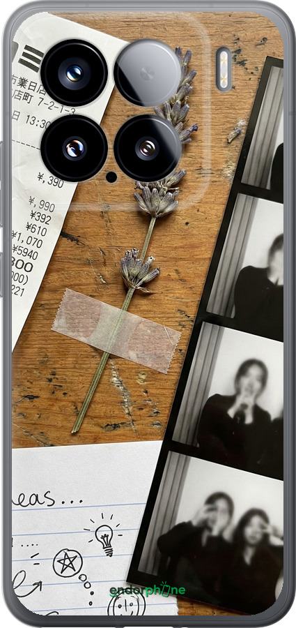 Силиконовый чехол Aesthetic Scrapbook Collage для Xiaomi Xiaomi 15 - 6773u-3880 изображение 