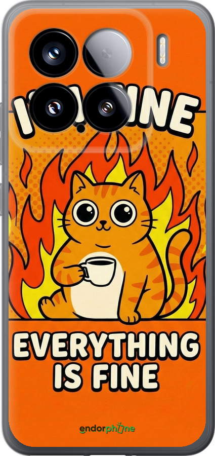 Силиконовый чехол Funny Cat для Xiaomi Xiaomi 15 - 6786u-3880 изображение 