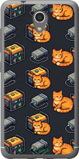 Силиконовый чехол 'Autonomous Zone' для ZTE A510 изображение 2