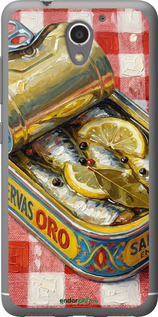 Силиконовый чехол 'Vintage Sardine Tin Phone' для ZTE A510 изображение 3