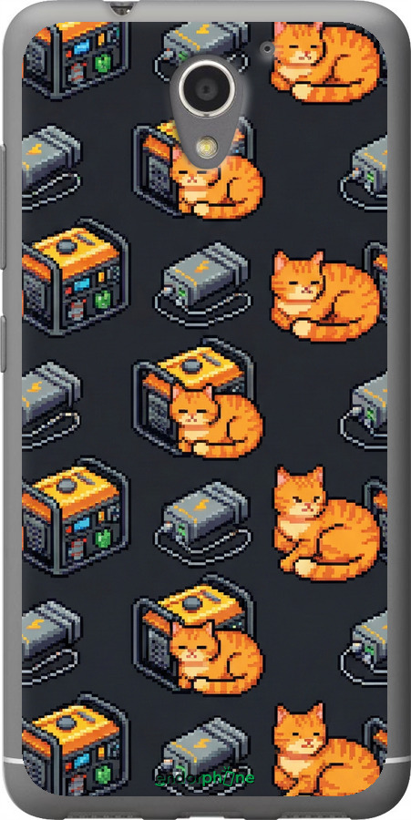 Силиконовый чехол Autonomous Zone для ZTE A510 - 6771u-432 изображение 