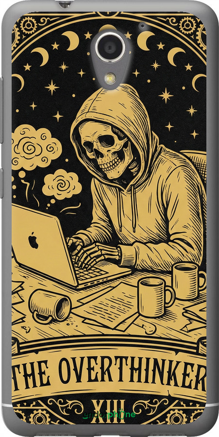 Силіконовий чехол The Overthinker для ZTE A510 - 6774u-432 изображение 