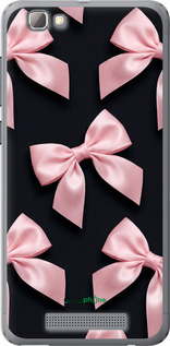 Силиконовый чехол 'Coquette Ribbons Dark Coquette' для ZTE A610 изображение 2