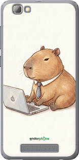 Силіконовий чехол Funny Capybara CEO Working для ZTE A610 - 6777u-433 изображение 