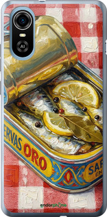 Силіконовий чехол Vintage Sardine Tin Phone для ZTE Blade A31 Plus - 6772u-2637 изображение 