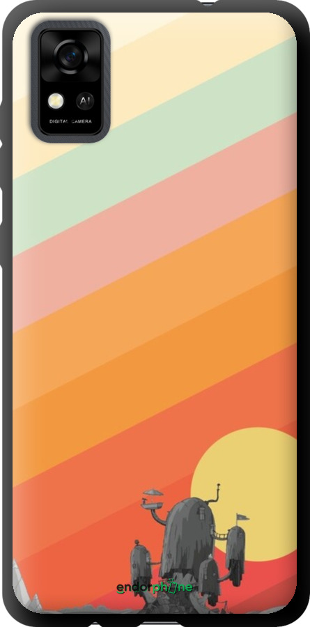 TPU чехол № 5420 для ZTE Blade A31 - 5420b-2522 изображение 