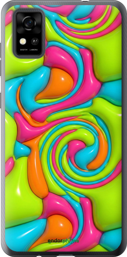 Силиконовый чехол Y2K Jelly Dream для ZTE Blade A31 - 6780u-2522 изображение 