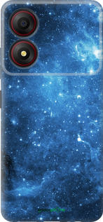 Силиконовый чехол Звёздное небо для ZTE Blade A34 - 167u-3989 изображение 