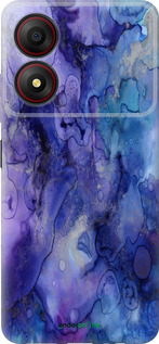 Силиконовый чехол Мрамор 7 для ZTE Blade A34 - 4802u-3989 изображение 