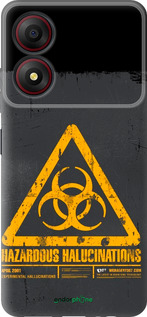 Силиконовый чехол biohazard 28 для ZTE Blade A34 - 4846u-3989 изображение 