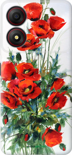 Силиконовый чехол Маки для ZTE Blade A34 - 523u-3989 изображение 