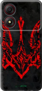 Силиконовый чехол Герб Украины v4 для ZTE Blade A34 - 5319u-3989 изображение 