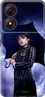 Силиконовый чехол Wednesday v2 для ZTE Blade A34 - 5516u-3989 изображение 