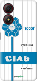 Силиконовый чехол Соль UA для ZTE Blade A34 - 5625u-3989 изображение 