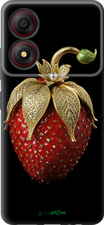 Силиконовый чехол Клубника v3 для ZTE Blade A34 - 5638u-3989 изображение 