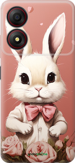 Силиконовый чехол Зайчик для ZTE Blade A34 - 5669u-3989 изображение 