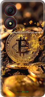 Силіконовий чехол Золота лихоманка біткойна для ZTE Blade A34 - 6089u-3989 изображение 