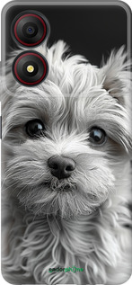 Силиконовый чехол Мальтипу на чорном фоне для ZTE Blade A34 - 6156u-3989 изображение 