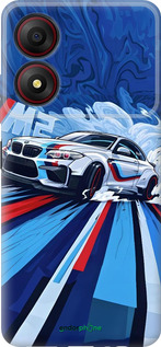 Силиконовый чехол БМВ для ZTE Blade A34 - 6292u-3989 изображение 