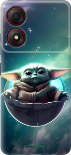 Силиконовый чехол Малышь йода для ZTE Blade A34 - 6294u-3989 изображение 
