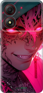 Силиконовый чехол Аниме демон 3 для ZTE Blade A34 - 6313u-3989 изображение 