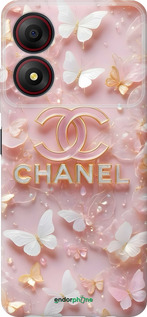 Силиконовый чехол Шанель для ZTE Blade A34 - 6366u-3989 изображение 