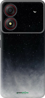 Силіконовий чехол Голубые облака, Голубая луна для ZTE Blade A34 - 6396u-3989 изображение 