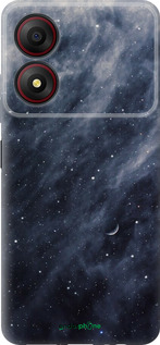 Силиконовый чехол Голубые облака, Голубая луна для ZTE Blade A34 - 6398u-3989 изображение 