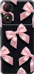 Силіконовий чехол Coquette Ribbons Dark Coquette для ZTE Blade A34 - 6767u-3989 изображение 
