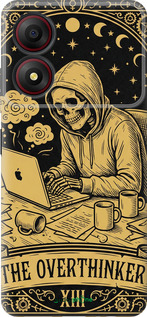 Силиконовый чехол The Overthinker для ZTE Blade A34 - 6774u-3989 изображение 