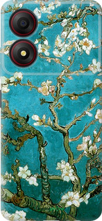 Силиконовый чехол Винсент Ван Гог. Сакура для ZTE Blade A34 - 841u-3989 изображение 
