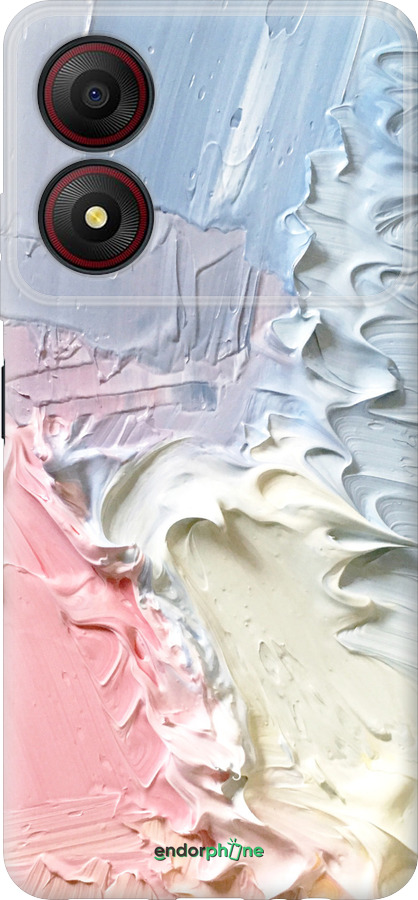 Силиконовый чехол Пастель v1 для ZTE Blade A34 - 3981u-3989 изображение 