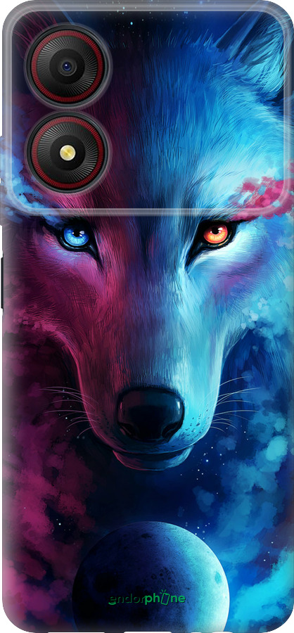 Силиконовый чехол Арт-волк для ZTE Blade A34 - 3999u-3989 изображение 