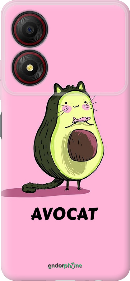 Силиконовый чехол Avocat для ZTE Blade A34 - 4270u-3989 изображение 