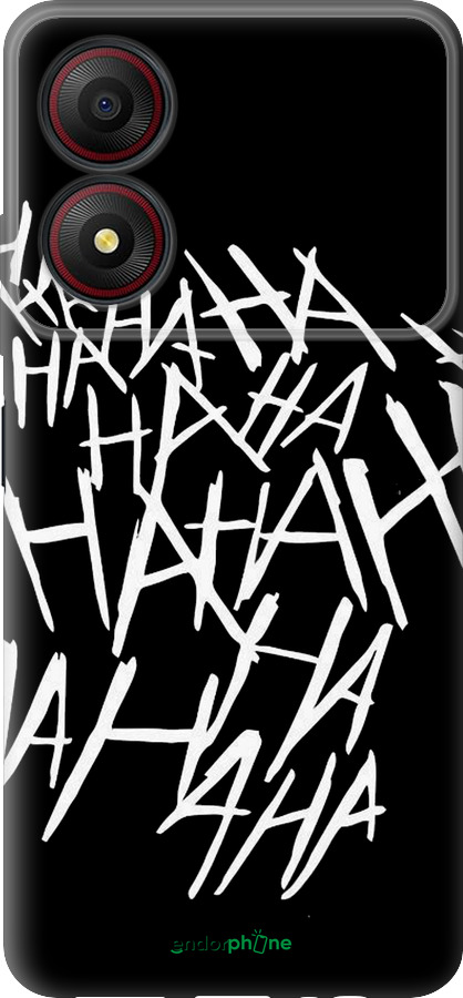 Силиконовый чехол joker hahaha для ZTE Blade A34 - 4509u-3989 изображение 