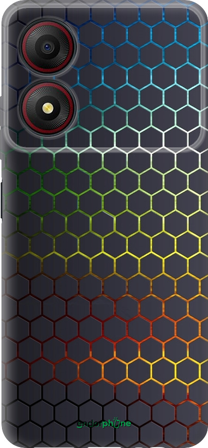 Силіконовий чехол Соти, які переливаються  для ZTE Blade A34 - 498u-3989 изображение 